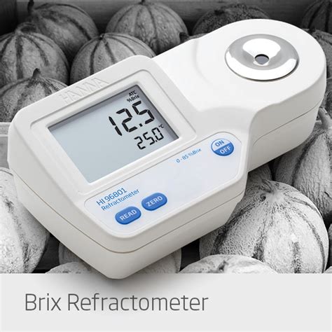 hanna hi 96801 digital refractometer|digital brix meter.